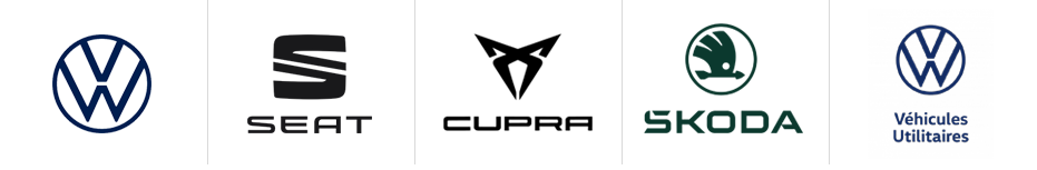 Logo de l'ensemble des marques VGF